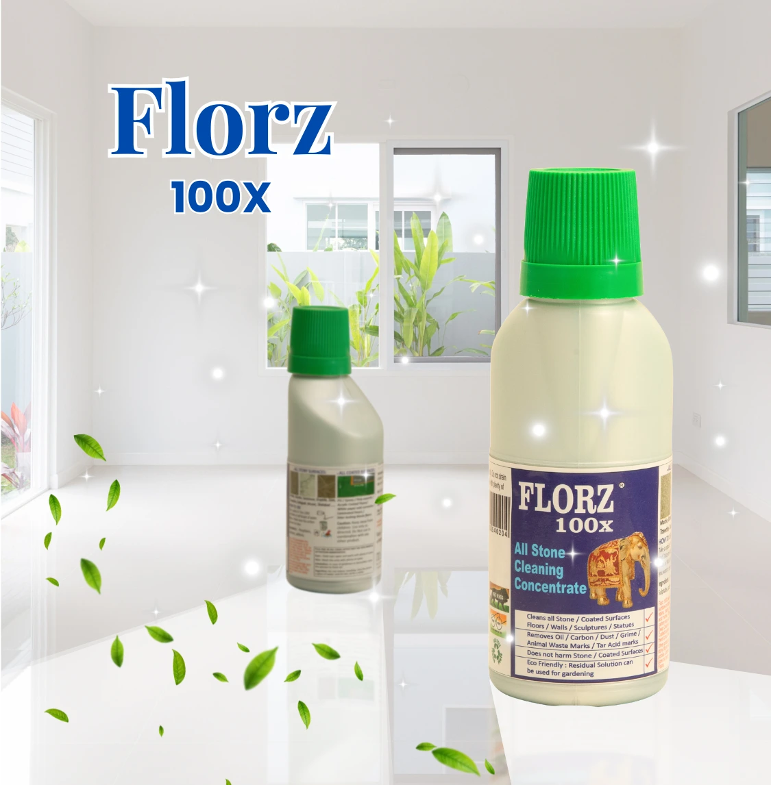 Florz 100X Stain Remover  For Stones